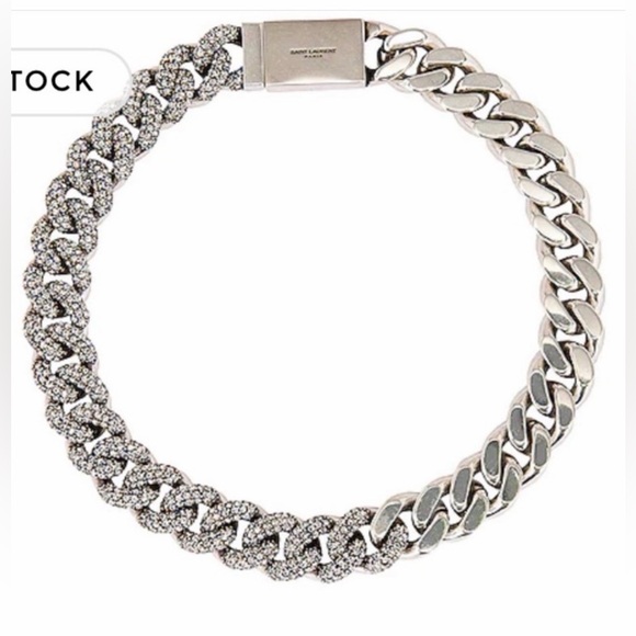 YSL SAINT LAURENT CHOKER NECKLACE - Picture 6 of 8